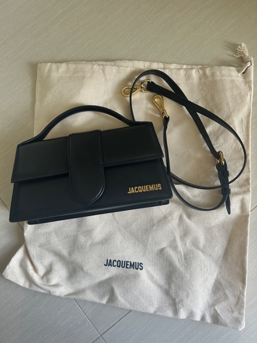 Jacquemus Grand Bambino Black